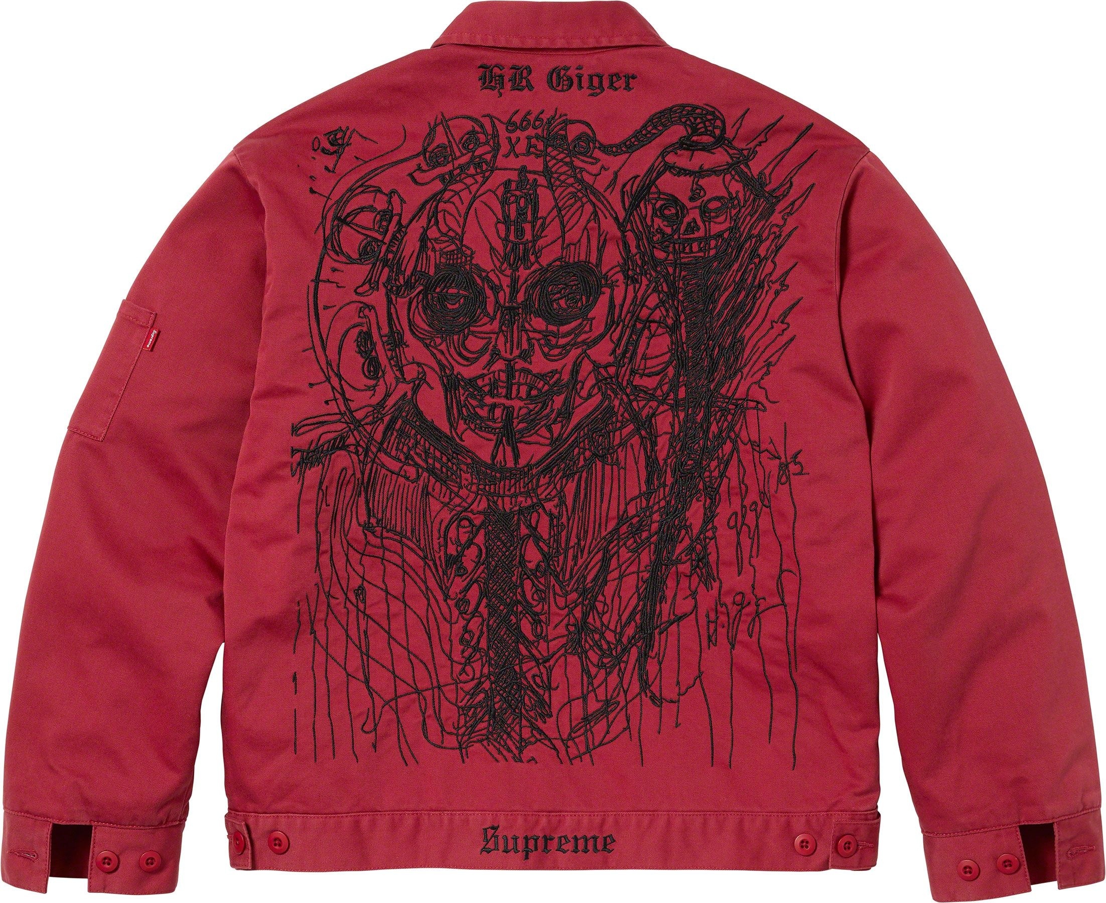 H.R. Giger Embroidered Work Jacket view 19